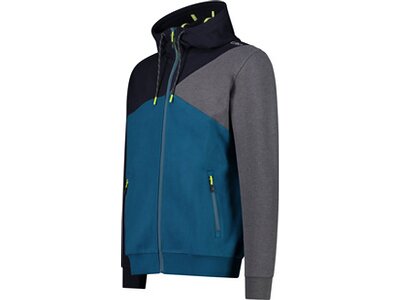 CMP Herren Kapuzensweat MAN JACKET FIX HOOD Blau