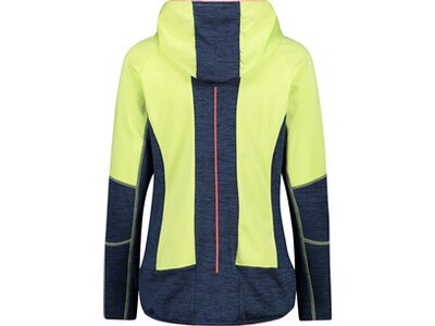 CMP Damen Kapuzensweat WOMAN JACKET FIX HOOD Blau