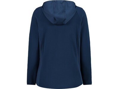 CMP Damen Kapuzensweat WOMAN JACKET FIX HOOD Blau