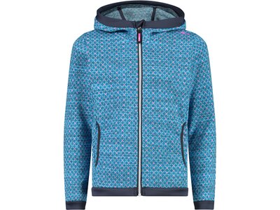 CMP Kinder Kapuzensweat KID G JACKET FIX HOOD Blau