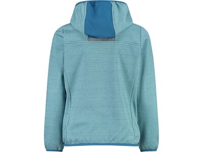 CMP Kinder Kapuzensweat KID G JACKET FIX HOOD Blau