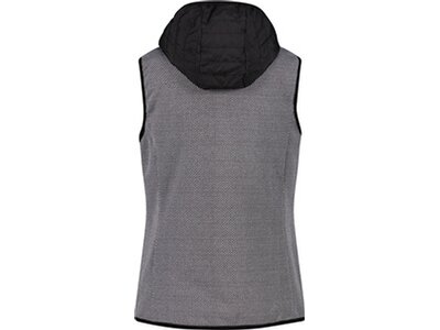 CMP Damen Kapuzensweat WOMAN VEST HYBRID FIX HOOD Schwarz