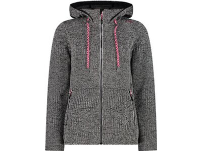 CMP Damen Kapuzensweat WOMAN JACKET FIX HOOD Weiß