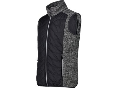 CMP Damen Weste MAN VEST HYBRID Grau