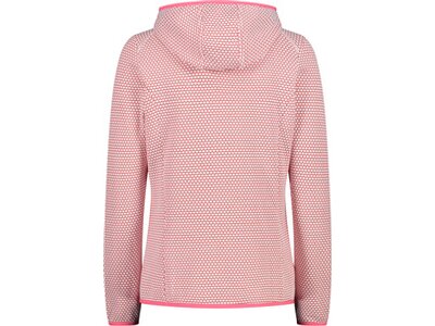 CMP Damen Kapuzensweat WOMAN JACKET FIX HOOD Rot