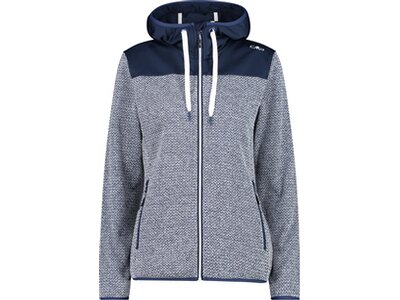 CMP Damen Kapuzensweat WOMAN JACKET FIX HOOD Grau