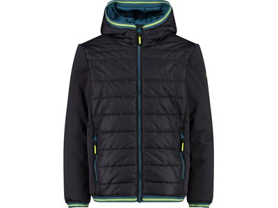 CMP Kinder Jacke KID JACKET FIX HOOD Grau