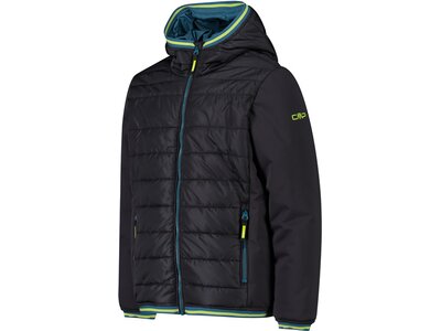 CMP Kinder Jacke KID JACKET FIX HOOD Grau