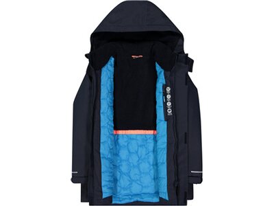 CMP Kinder Jacke KID JACKET FIX HOOD Blau