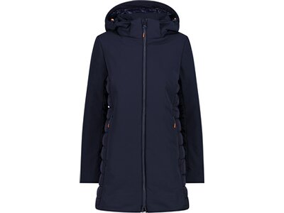 CMP Damen Jacke WOMAN PARKA ZIP HOOD Blau