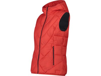 CMP Damen Weste WOMAN VEST FIX HOOD Rot