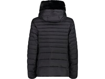 CMP Damen Jacke WOMAN JACKET FIX HOOD Schwarz