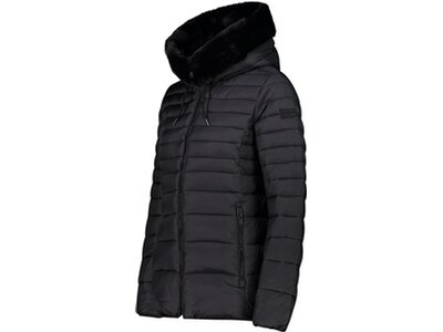 CMP Damen Jacke WOMAN JACKET FIX HOOD Schwarz
