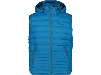 CMP Herren Weste MAN VEST SNAPS HOOD Blau
