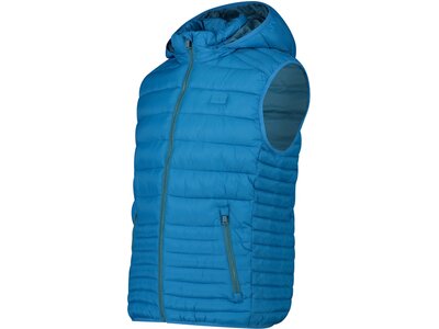 CMP Herren Weste MAN VEST SNAPS HOOD Blau