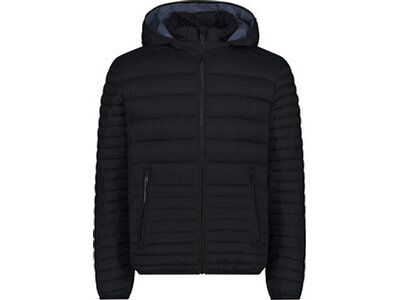 CMP Herren Jacke MAN JACKET SNAPS HOOD Schwarz