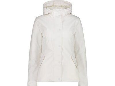 CMP Damen Jacke WOMAN JACKET FIX HOOD Weiß