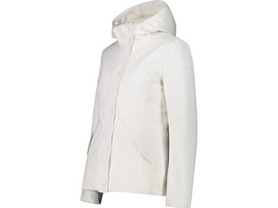 CMP Damen Jacke WOMAN JACKET FIX HOOD Weiß