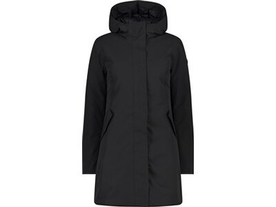 CMP Damen Jacke WOMAN PARKA FIX HOOD Schwarz