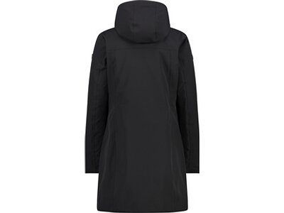 CMP Damen Jacke WOMAN PARKA FIX HOOD Schwarz