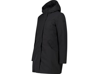 CMP Damen Jacke WOMAN PARKA FIX HOOD Schwarz