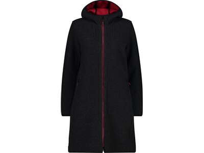 CMP Damen Kapuzensweat WOMAN PARKA FIX HOOD Grau