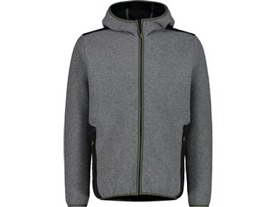 CMP Herren Kapuzensweat MAN JACKET FIX HOOD Grau