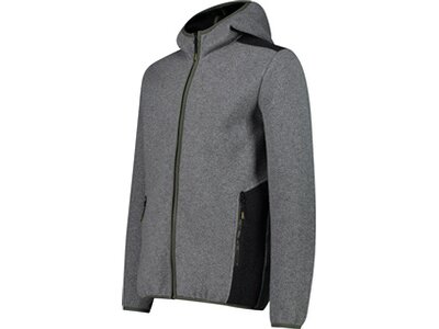 CMP Herren Kapuzensweat MAN JACKET FIX HOOD Grau