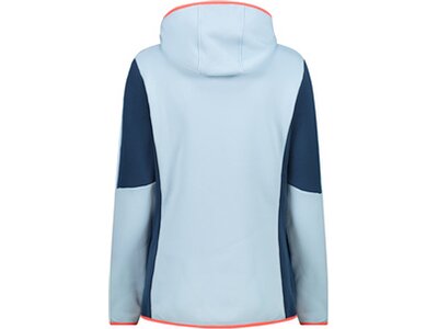 CMP Damen Kapuzensweat WOMAN JACKET FIX HOOD Blau