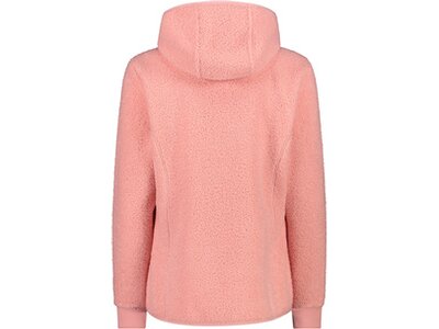 CMP Damen Kapuzensweat WOMAN JACKET FIX HOOD Pink