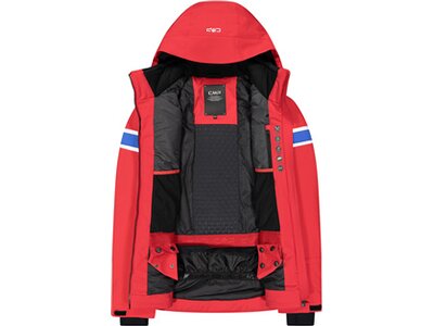 CMP Herren Jacke MAN JACKET ZIP HOOD Rot