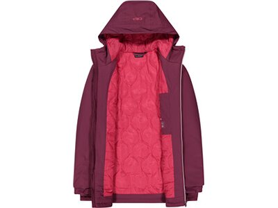CMP Damen Jacke WOMAN JACKET LONG FIX HOOD Pink