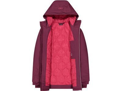 CMP Damen Jacke WOMAN JACKET LONG FIX HOOD Pink