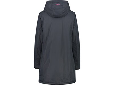 CMP Damen Jacke WOMAN COAT ZIP HOOD Grau