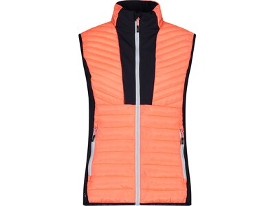 CMP Damen Weste WOMAN VEST HYBRID Orange