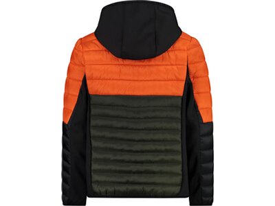 CMP Kinder Jacke KID HYBRID JACKET FIX HOOD Orange