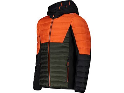 CMP Kinder Jacke KID HYBRID JACKET FIX HOOD Orange