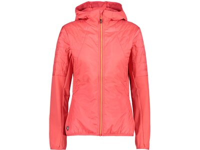 CMP Damen Blouson WOMAN HYBRID JACKET FIX HOOD Pink