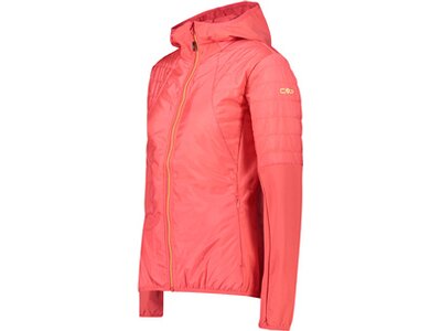 CMP Damen Blouson WOMAN HYBRID JACKET FIX HOOD Pink