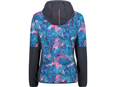 CMP Damen Blouson WOMAN HYBRID JACKET FIX HOOD Blau