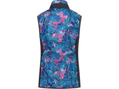 CMP Damen Weste WOMAN HYBRID VEST Blau