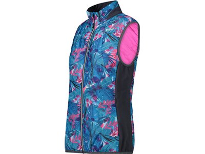 CMP Damen Weste WOMAN HYBRID VEST Blau