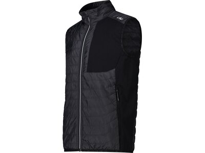 CMP Herren Weste MAN HYBRID VEST Schwarz