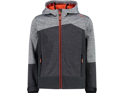 CMP Kinder Funktionsjacke KID JACKET FIX HOOD Grau