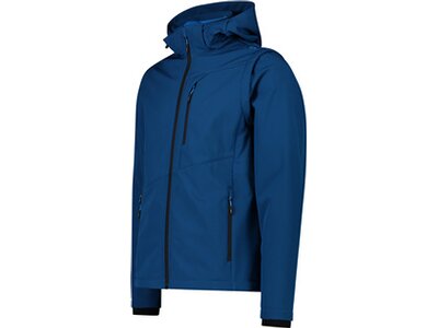 CMP Herren Funktionsjacke MAN JACKET ZIP HOOD WITH DETACHABLE SLEEVES Blau