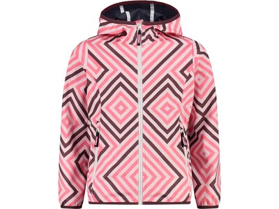 CMP Kinder Funktionsjacke KID G JACKET FIX HOOD Pink