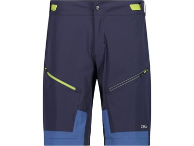 CMP Herren Tight MAN FREE BIKE BERMUDA WITH INNER MESH UNDERWEAR Blau