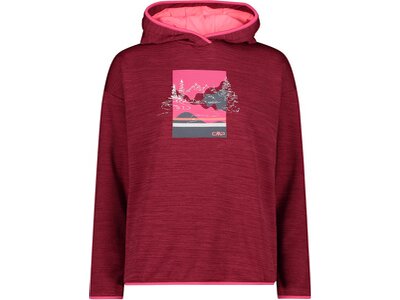 CMP Damen Kapuzensweat WOMAN SWEAT FIX HOOD Rot