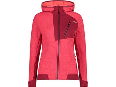 CMP Damen Kapuzensweat WOMAN JACKET FIX HOOD Orange