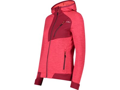 CMP Damen Kapuzensweat WOMAN JACKET FIX HOOD Orange